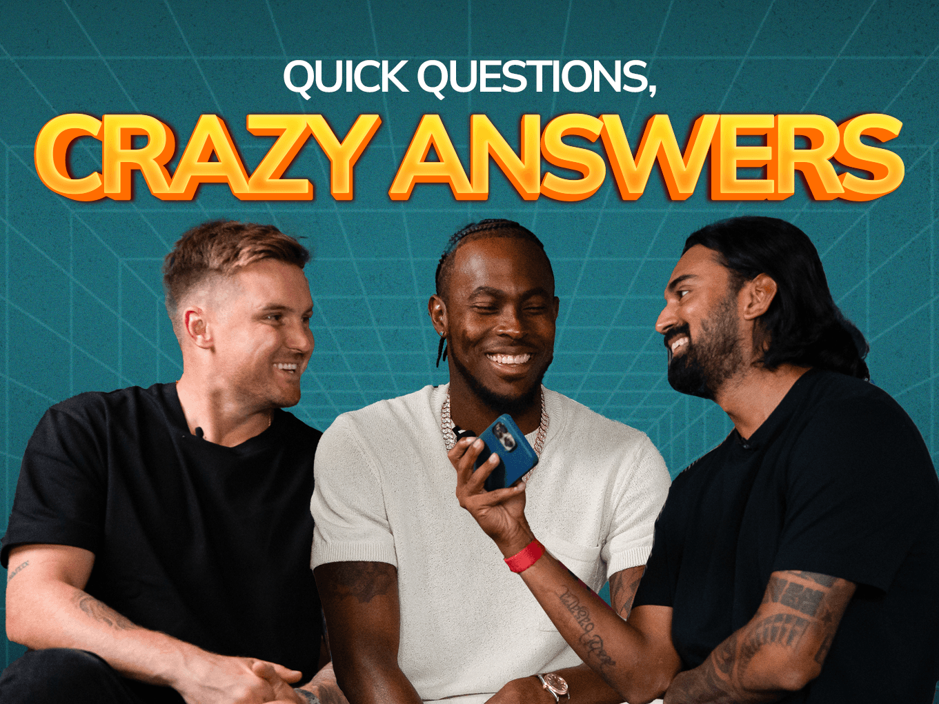 Video thumbnail featuring healthcare and cricket themed quickfire truths discussion